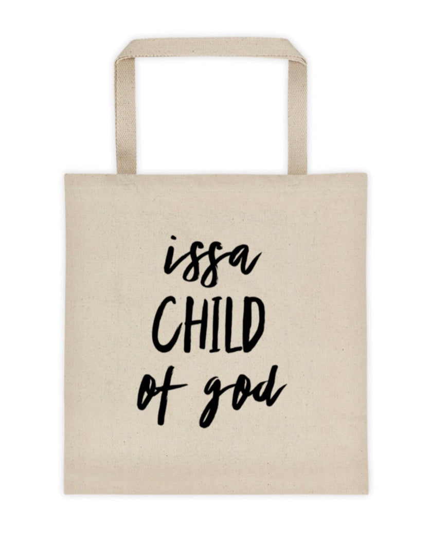 Issa Child Of God Canvas Tote